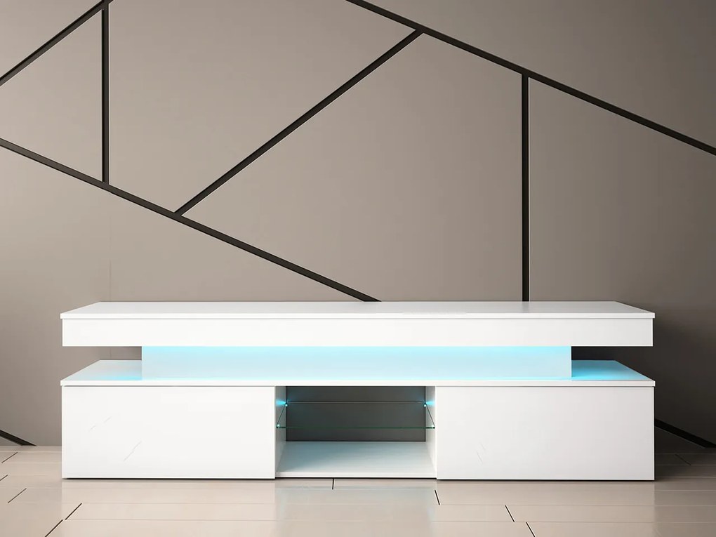TV шкаф Glossa 2D 190 със LED-Mauro gualistero
