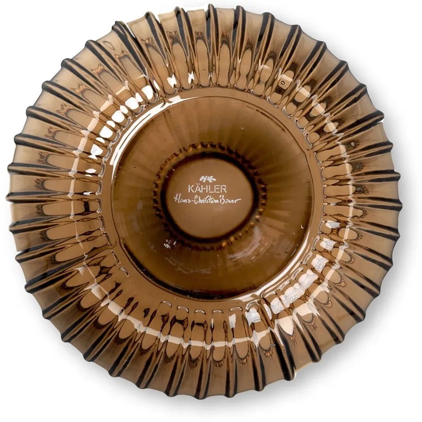 Ваза от кафяво стъкло, височина 18,5 cm Hammershøi - Kähler Design