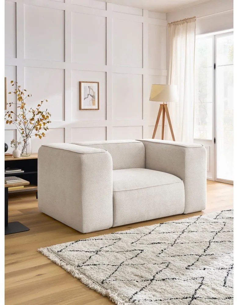 Бяло кресло Zephyr – Bobochic Paris