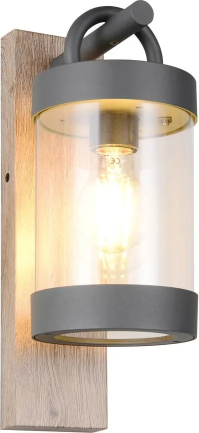 Стенно външно осветително тяло (височина 33 cm) Sambesi – Trio