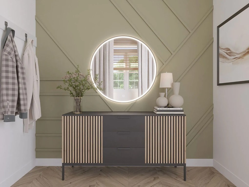 Огледало Calia L LED-Диаметър: 80см