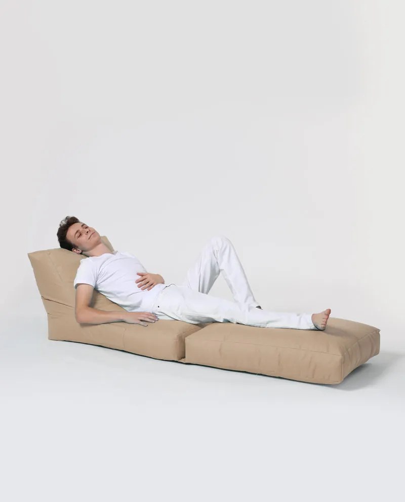 Градински пуф Siesta Sofa Bed Pouf, цвят Норка