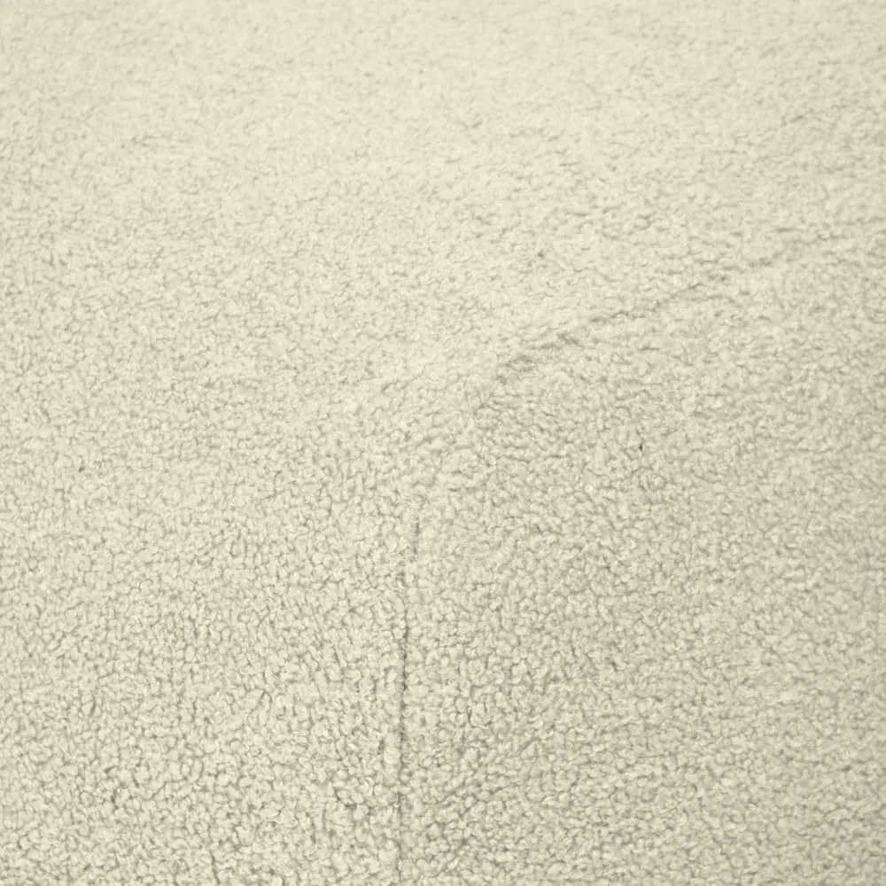 Светлосив пуф от букле Plus 100 Lounge – SLOWDOWN