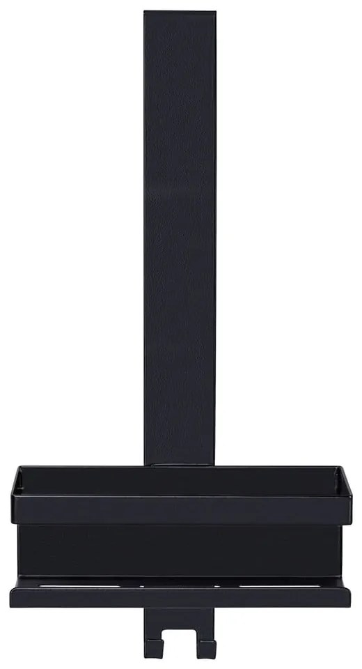 Черен висящ рафт за баня от неръждаема стомана Bribano – Wenko