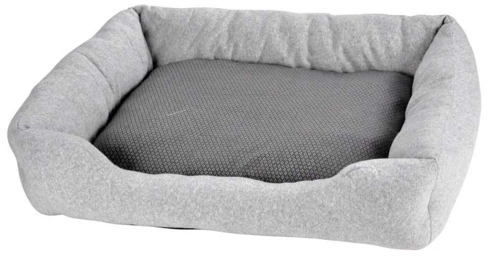 Светлосиво легло за домашни любимци 50x38 cm Graphene – Love Story