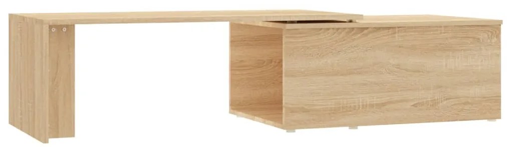 801340 vidaXL Маса за кафе, дъб сонома, 150x50x35 см, инженерно дърво