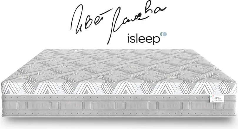 Матрак isleep, ATHLETIC, 90x200x25, Среден към твърд, Високоеластична пяна
