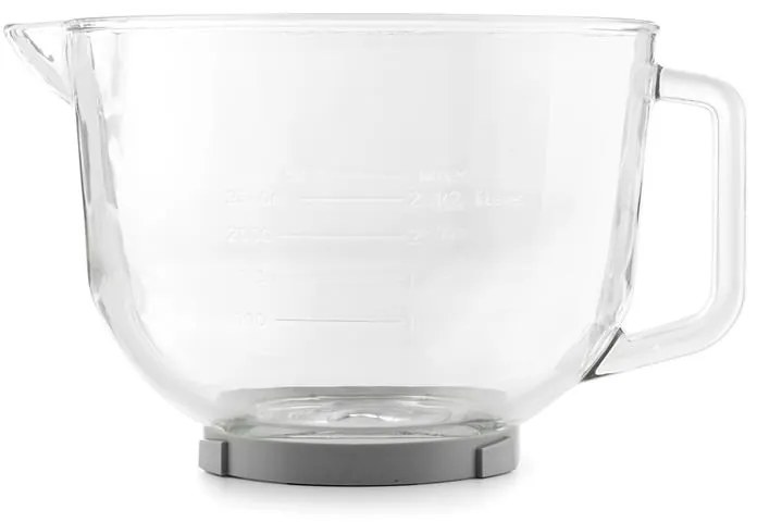 Klarstein Bella Glass Bowl, стъклена кана, аксесоар към Bella 2G кухненски робот