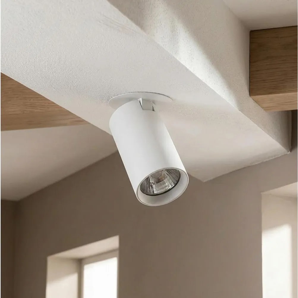 Brilagi - Вградено таванно осветително тяло SELE 1xGU10/30W/230V бяло
