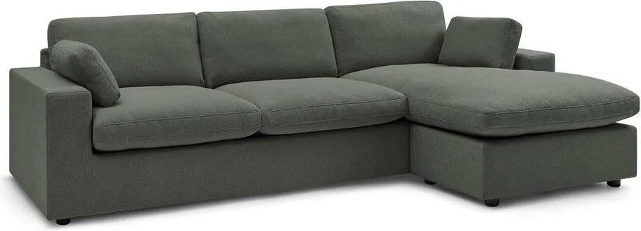 Зелен ъглов диван Belair – Bobochic Paris