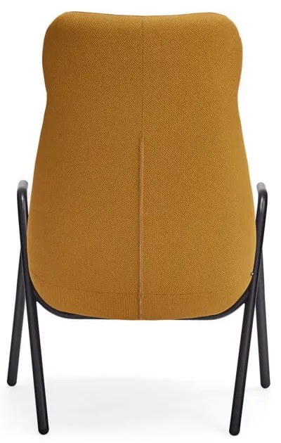 Жълт фотьойл , височина 114 cm Dins - Teulat