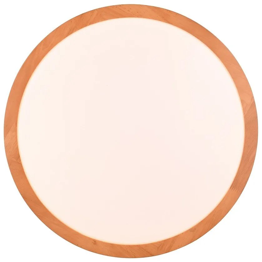 Светлокафяво LED осветление за таван ø 40 cm Iseo - Trio