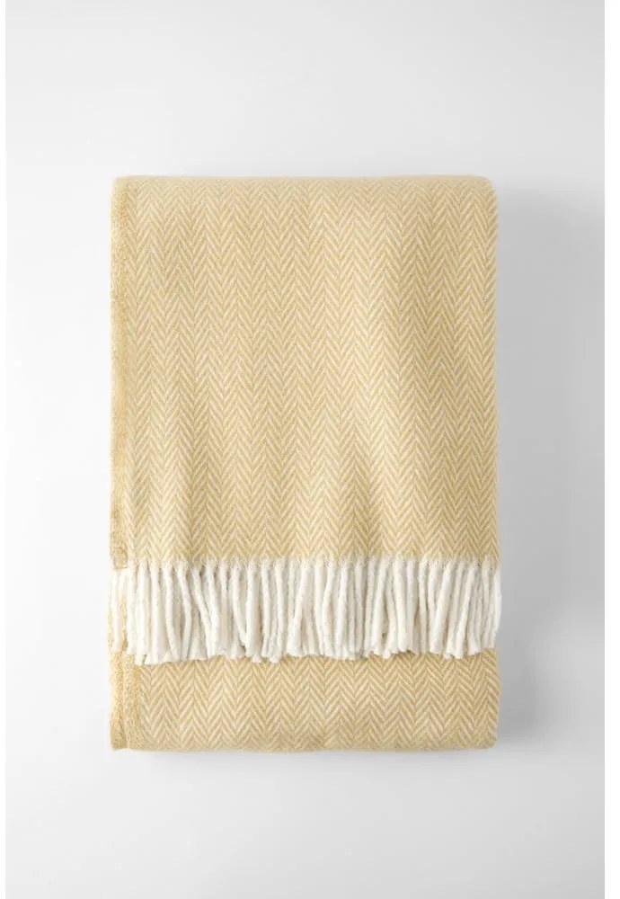 Сиво-кафяво каре със съдържание на памук , 140 x 180 cm Skyline - Euromant