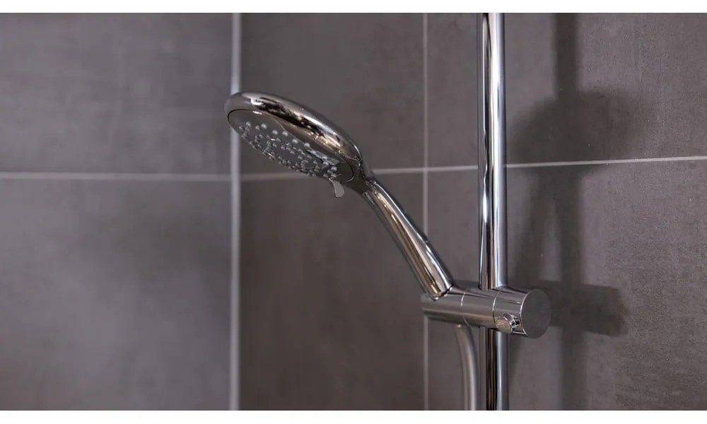 Енергоспестяваща хромирана душ глава Автоматична, ø 11 cm - Wenko