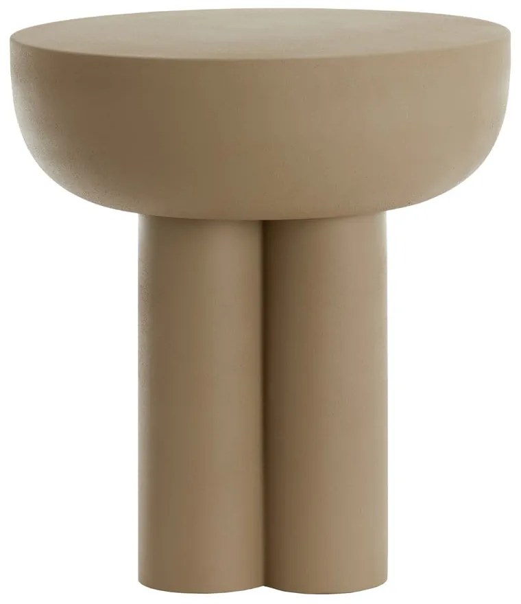 Метална кръгла странична масичка ø 46 cm Mikola – Light &amp; Living