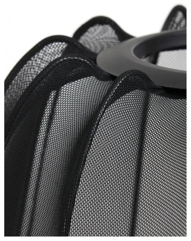 Черна настолна лампа (височина 60 cm) Plumeria - Light &amp; Living