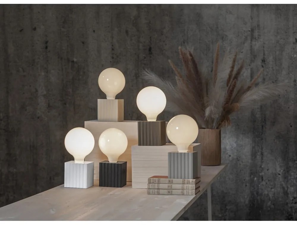 Черна основа за лампа 10 cm Box - Star Trading