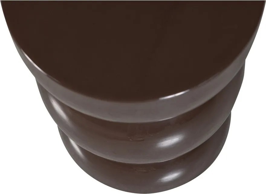 Метална кръгла странична масичка ø 30 cm Breno – WOOOD