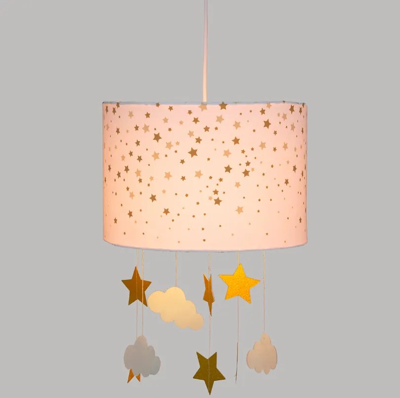 Детска висяща лампа atmosphera Stars, 36 cm