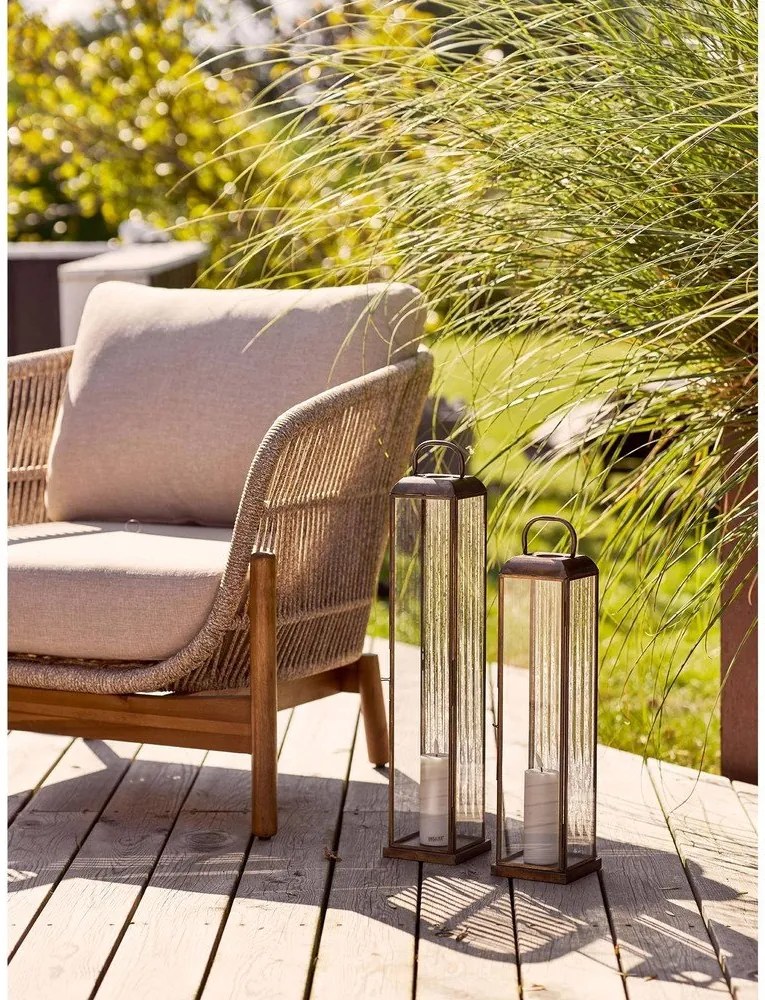 Метален/стъклен фенер (височина 60 cm) Herslev – House Nordic
