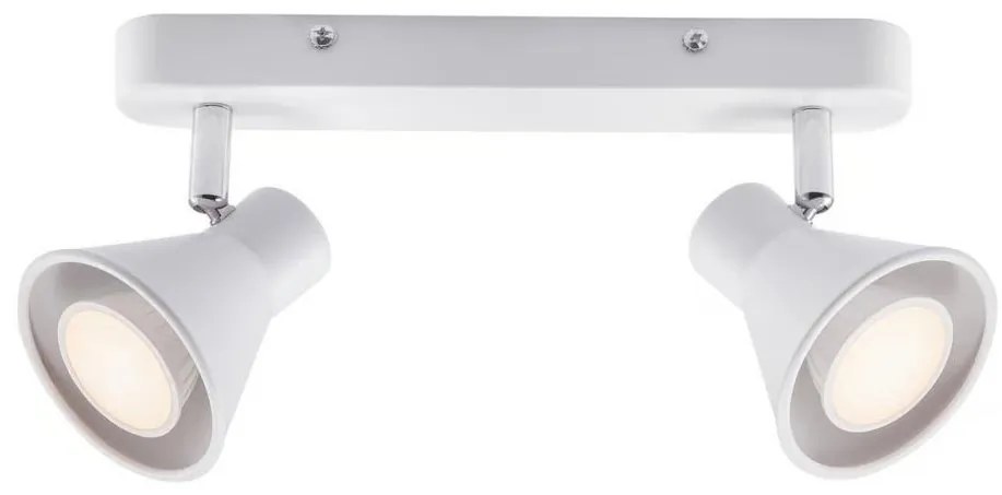 Nordlux - Спот EIK 2xGU10/35W/230V бял