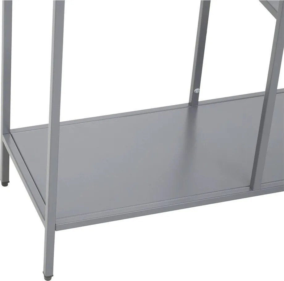Сива стоманена конзолна маса 30x120 cm Acero – Premier Housewares