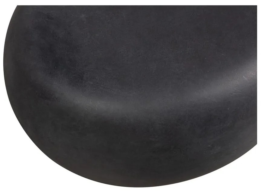 Кръгла масичка за кафе в антрацит ø 50 cm Pebble - vtwonen