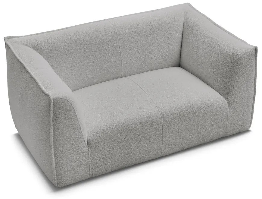 Светлосив диван от прежда с примки от букле 170 cm Giorgia – Bobochic Paris