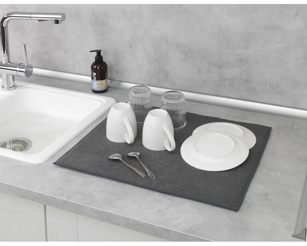 Сива абсорбираща подложка за пране Miko - Wenko