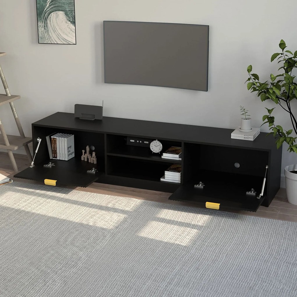 ТВ шкаф Allegro plus-Черен