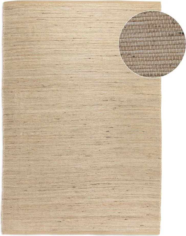 Бежов двустранен/ръчно изработен килим със смес от юта 160x230 cm Handloom – Hanse Home