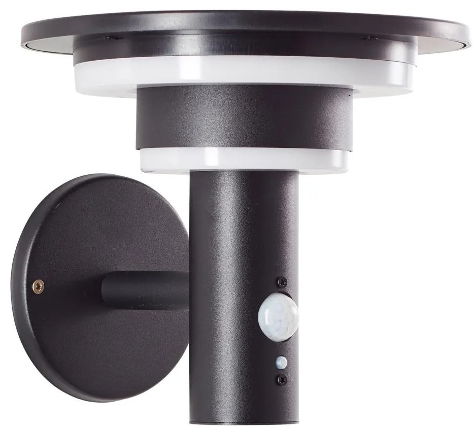 Brilliant - LED соларен стенен фенер с сензор GARVINA LED/3W/3,7V IP44