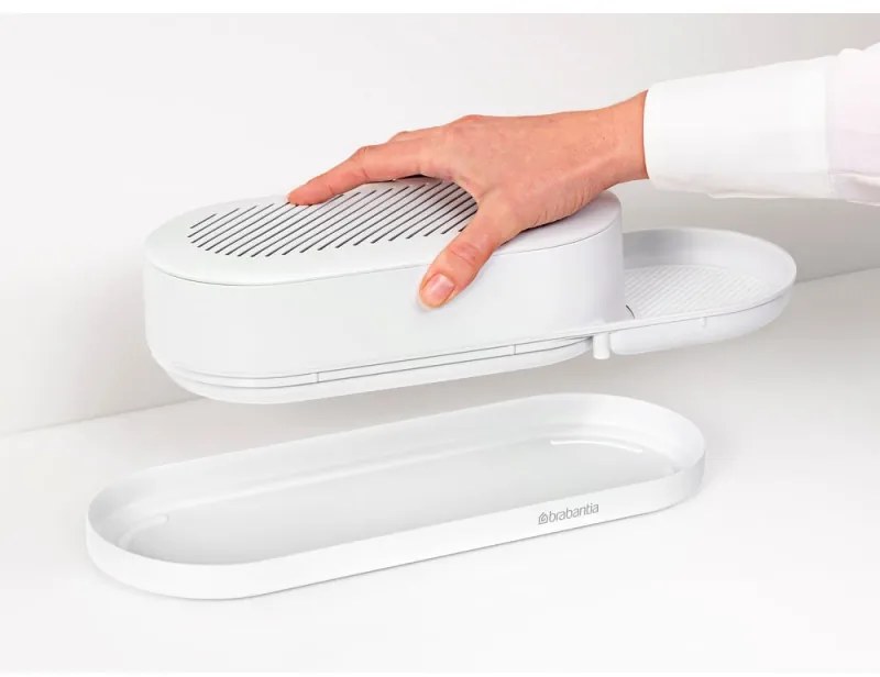 Органайзер за мивка Brabantia SinkStyle 1008501, Минерализирано покритие, Устойчив на корозия, Бял