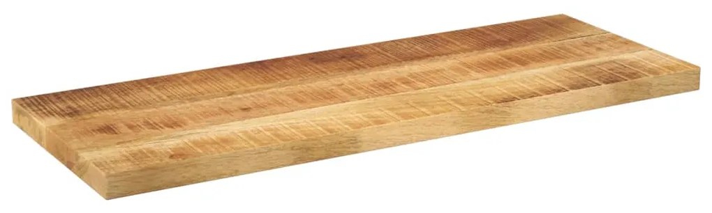 371283 vidaXL Плот за маса 80x20x2,5 см правоъгълен масивно дърво грубо манго