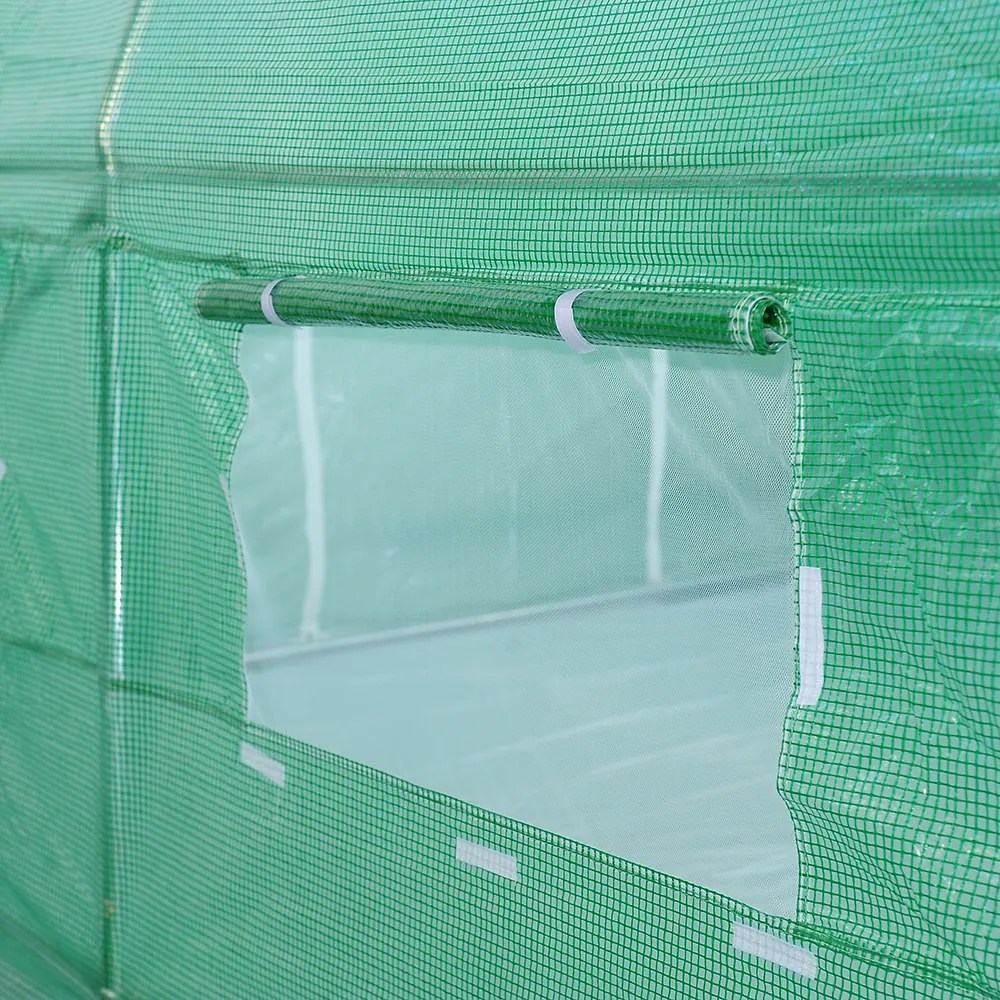 Оранжерия за градина 2x3м с UV филтър PREMIUM