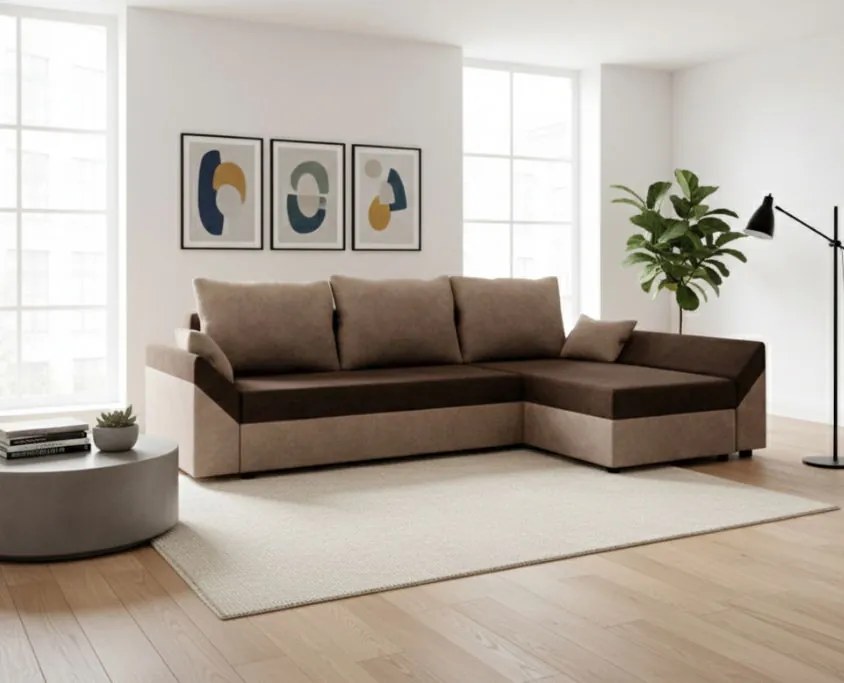 Ъглов диван Eibar-Kafe - Mpez