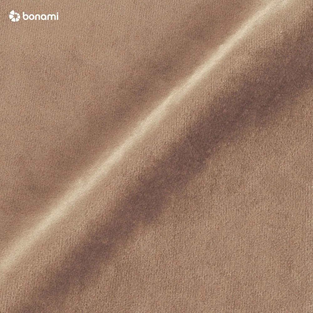 Жълта охра боксспринг легло 160x200 cm с място за съхранение Flip – Ropez