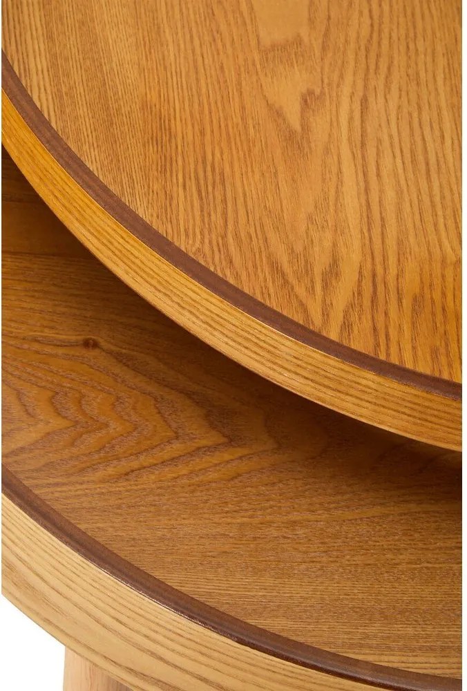 Кръгла странична масичка от декор от бор ø 60 cm Viborg – Premier Housewares