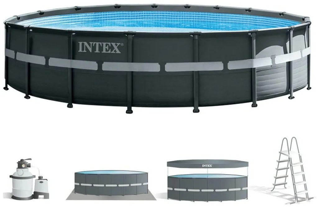 Басейн Подвижен Intex 549 x 132 x 549 cm