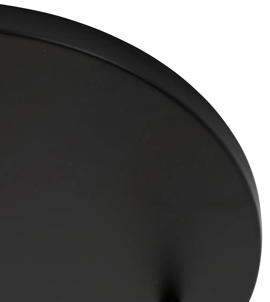 Интелигентна таванна лампа черна с 3 Wifi G95 - Facil