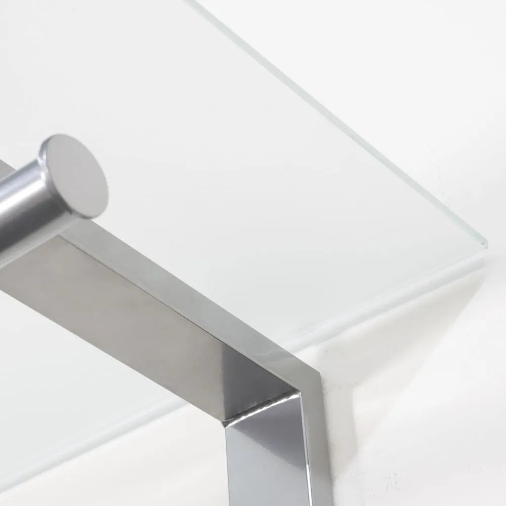 Метална стенна закачалка в сребрист цвят с рафт 80 cm Dutch – Spinder Design