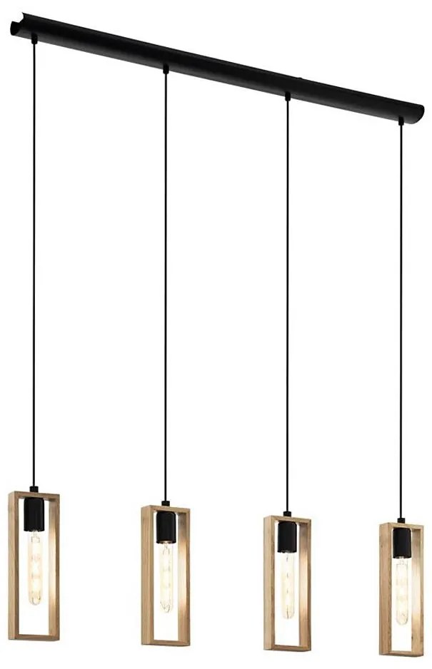 Eglo 44053 - Полилей на кабел LITTLETON 4xE27/60W/230V