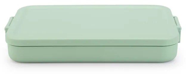 Кутия за храна Brabantia Make&Take 1006285, 1.1 л, До 2 сандвича, Без BPA, Плоска, Зелен