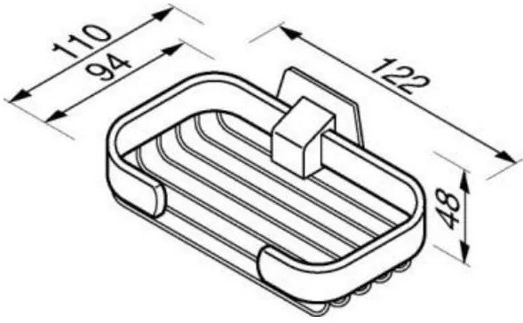 Калъф за сапун Geesa Standard Hotelia 51