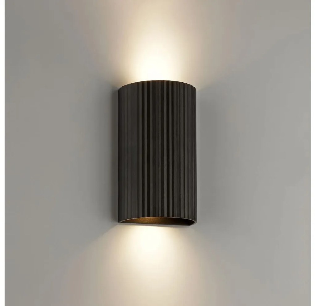 Brilliant - Аплик UNDULA 2xGU10/10W/230V черен