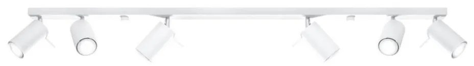 Sollux SL.0333 - Спот RING 6L 6xGU10/10W/230V бял