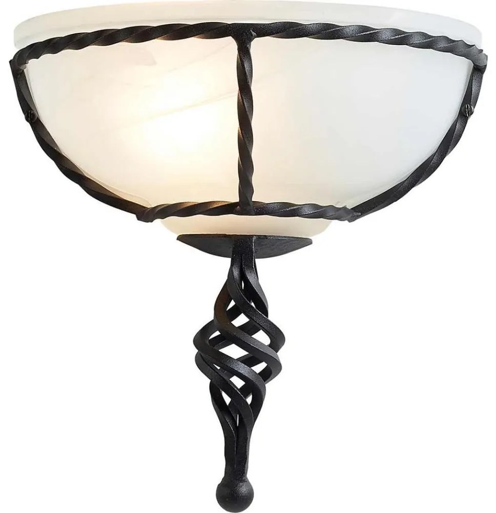 Elstead PB-WU-BLACK - Аплик PEMBROKE 1xE27/60W/230V