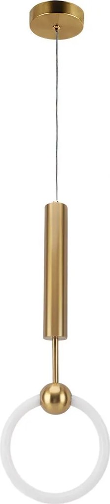 Висяща LED лампа LHJ059-1CP Brush Gold