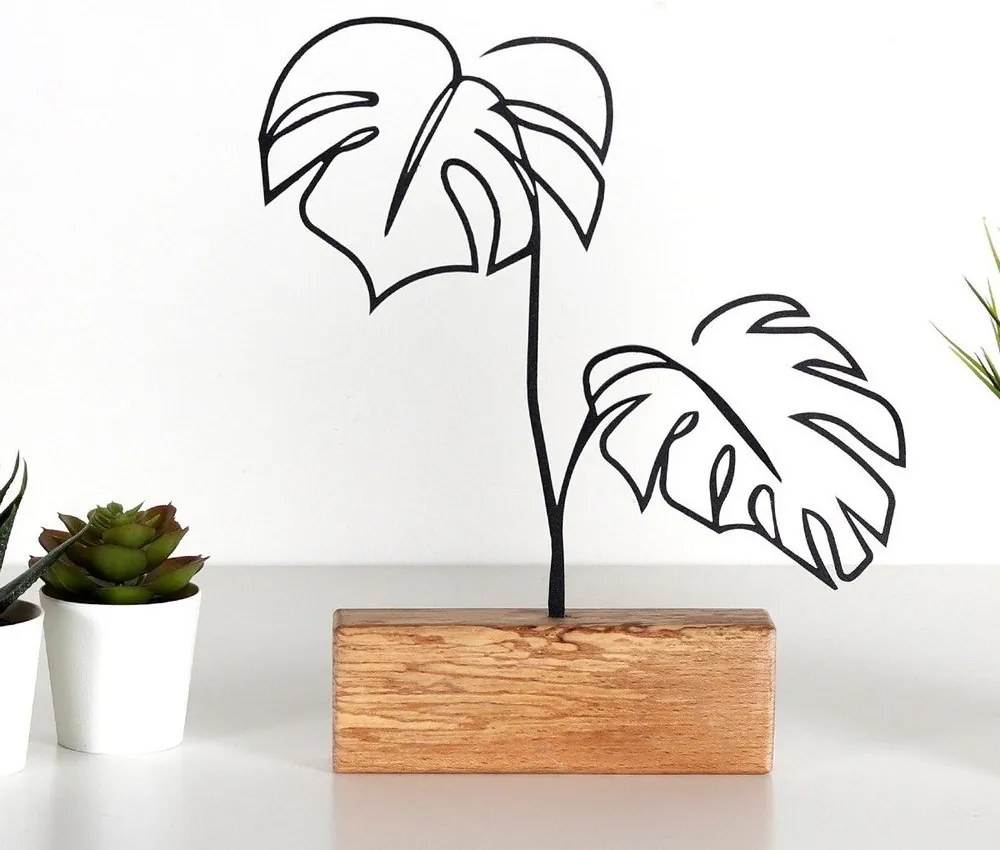 Метална статуетка Leaves - Mioli Decor