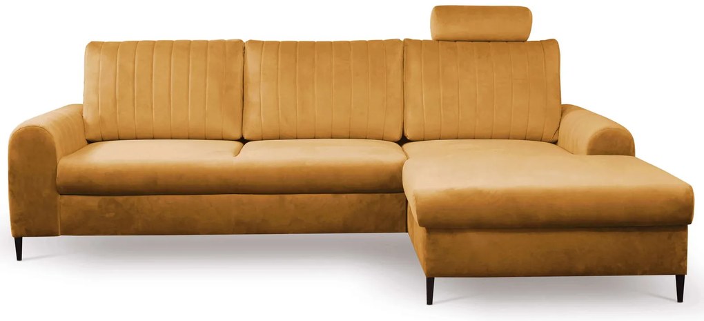 Ъглов диван Monte-Горчица